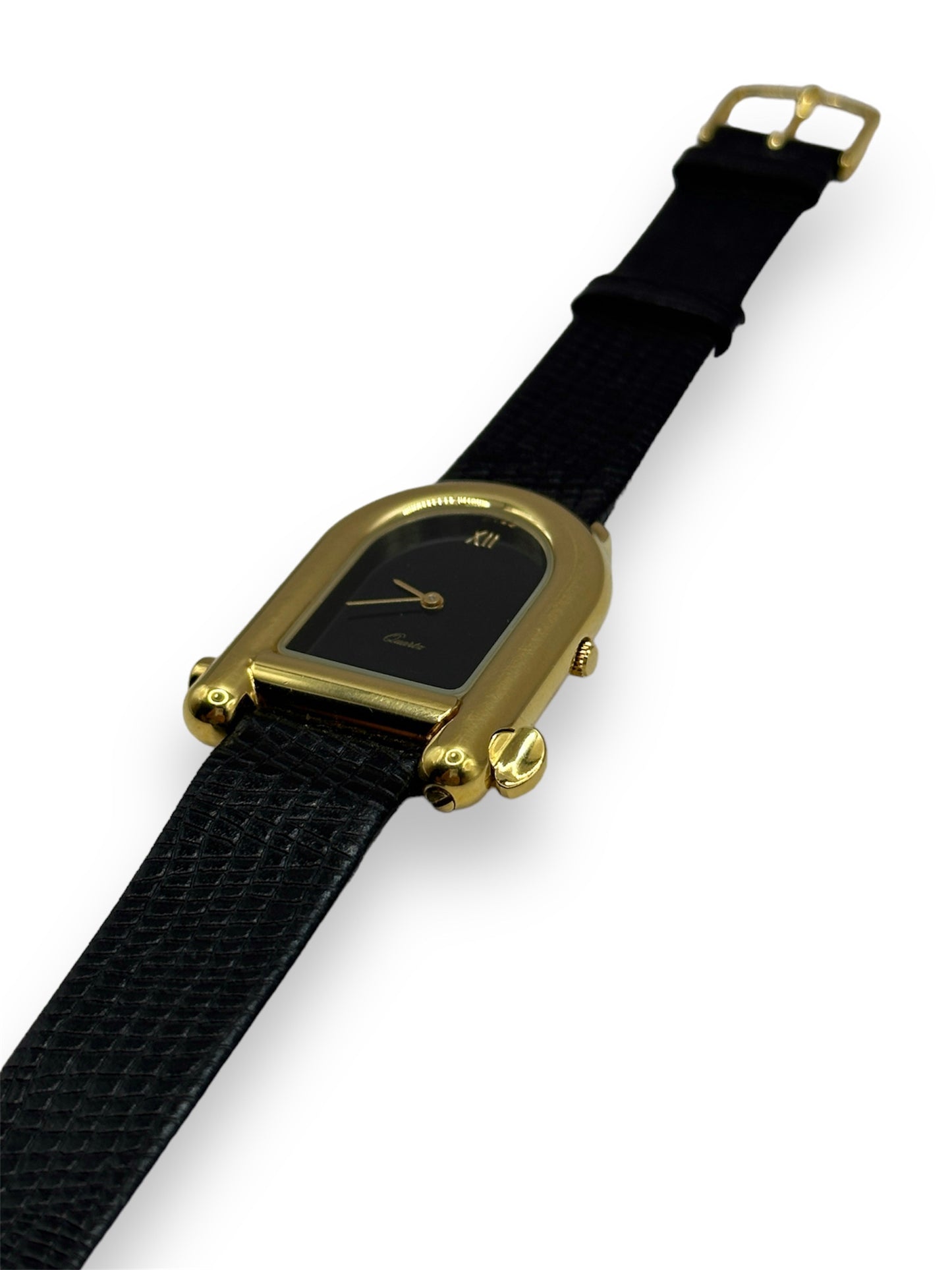 ARMBANDUHR "VINTAGE" BLACK DIAL
